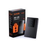 Tenda MF3 LCD ekranlı mobil WLAN yönlendirici, Wi-Fi 6 taşınabilir Hotspot, 2100 mAh pil, USB-C bağlantı noktası, tak ve çalıştır, WPA3, 4G modem, MiFi, (Sim Kart Takılabilir)