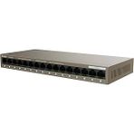 Tenda Switch 16 Gigabit Bağlantı Noktası, 10/100/1000 Mbps, Masaüstü Veya Duvara Monte Ethernet Anahtarı, Tak Çalıştır, Yapılandırma Gerekmez, Tek Anahtarlı Vlan, Çelik Yapı (Teg1016m)