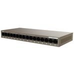 Tenda Switch 16 Gigabit Bağlantı Noktası, 10/100/1000 Mbps, Masaüstü veya Duvara Monte Ethernet Anahtarı, Tak ve Çalıştır, Yapılandırma Gerekmez, Tek Anahtarlı VLAN, Çelik Yapı (TEG1016M)