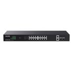 Tenda TEG1120P-16-250W 18GE 2SFP 16 Port PoE Ethernet Rack Mountable Yönetilemez Gigabit Switch