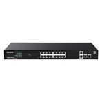 Tenda TEG2220P-16-250W 16 Port 10/100/1000 16 Port Poe+ 2 x Sfp 250W Yonetılebılır Desktop Swıtch