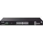 Tenda Teg2220p-16-250W 16 Port 10/100/1000 Poe +2 Sfp Cloud Yönetilebilir Switch