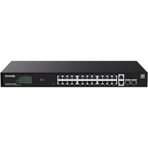 Tenda Teg2228P-24-410W 24 Port 10-100-1000 + 2 Port Sfp + 2 Port Uplink Cloud Yönetilebilir Switch
