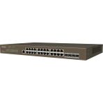 Tenda Teg3328f 24 Port Gigabit Yönetilebilir Rack Mount Switch