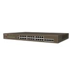 Tenda TEG3328F 28 Port 10/100/1000 4xSFP Yönetilebilir Rack Mount Switch
