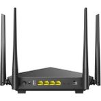 Tenda V12 AC1200 4 Port 4 Anten Dualband Vdsl2/adsl2+ Modem Router