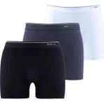Tender Cotton 3'lü Asorti Boxer 9673 - 952 - Antrasit - Siyah