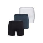 Tender Cotton 3'lü Asorti Boxer 9673-952 RENKLİ-952