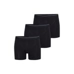 Tender Cotton 3'lü Siyah Boxer 9673-967 SİYAH-967