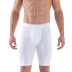 Tender Cotton Büyük Beden Uzun Paça Beyaz Boxer 9230 BEYAZ 3XL