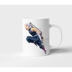 Tengen Uzui Demon Slayer Anime Yılbaşı Tasarım Kupa - Hediyelik Kupa - Baskılı Kupa - 1 Adet - 300 ml
