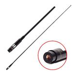 TengKo SMA-Erkek Dual Band VHF UHF 144/430MHz Teleskopik Anten Yüksek Kazanç Wouxun uyumlu KG-UV8D/9D Plus Walkie Talkie için İki Yönlü Telsiz Anteni