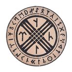 TENGRİ - Deri Peç - Arma - Türk Mitolojisi - Leather Patch