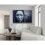 Tengri Ülgen Kanvas Tablo%100 Pamuk Çam Ahşap Çerçeve (40 * 60)