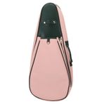 Tenis Raket Çantası, Geniş Badminton Kitbag Spor Mağazası Ayakkabıları Tenis Ve Badminton Oyuncuları Için Ayrı Yağmur Yalıtımlı Raket Kayışı (PINK)