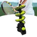 Tenis Topu Besleyici, Tenis Robotu Top Makinesi, 3,5 Saniye Tenis Topu Makinesi, Otomatik Masa Tenisi Makinesi, Otomatik Döndürme, Egzersiz Egzersizleri için