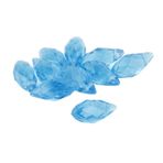Tenlacum 10 adet × Cam Gözyaşı Damlası Şekilli Galss Kristal Kolye Boncukları Takı Yapımı İçin, 12 x 6 mm (Göl Mavisi)