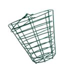 Tenlacum Golf Topları Konteyner Yeşil Metal Golf Topu Kovası Sepeti 30/100 Top İçerir - 27x26 cm/10,6x10,2 inç (30 Topa uygundur)