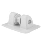Tenlacum Siyah/Beyaz Dayanıklı PVC Halat Kelepçe Kano Şişirilebilir Bot Yat Çapa Kelepçe Güverte Dock Bağlama Donanım Aksesuarları (Beyaz)