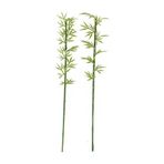 Tenlacum Yaklaşık 100 Adet Plastik Model Bambu Ağaçları Ölçeği 1:75-Yeşil