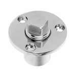 Tenlacum Yüksek Cilalı Paslanmaz Çelik Garboard Tahliye Tapası Borusu Yedek Tekneler Transom Aksesuarları - 7/8" Çaplı Deliğe Uyar