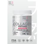 Tennen Nutrition Tip 1-2-3 Collagen, Hyaluronik Asit, Biotin, Vitamin C, Elastin, Saf Doğal Hidrolize Kolajen, 306gr