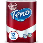 Teno Kağıt Havlu Rulo 12'li %100 Saf Selülozdan Üretilmiş Yerli Üretim