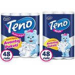 Teno Ultra Tuvalet Kağıdı 2×48 Li Paket