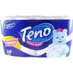 Teno Ultra Yumuşak 16'lı Tuvalet Kağıdı Rulo Sayısı ile Ekstra Dayanıklı 3 Katlı