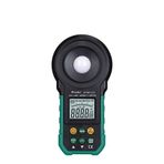 Ten,Proskit MT-4617LED Dijital Lüksmetre Işık Şiddeti Ölçer 200000 Lux Profesyonel Lux Meter
