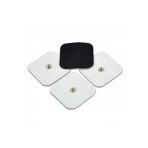 Tens Pedi Tens Elektrodu 5 Cm X 5 Cm Çıtçıtlı 4'Lü 4 Paket (Pakette Toplam 16 Adet)