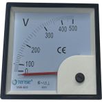 Tense 500V 96x96 mm Analog Voltmetre
