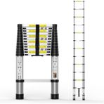 Tenttech Teleskopik Merdiven 2,6 M 9 Basamak - Katlanır