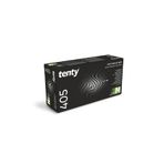 Tenty 405 Extra Pudrasız Nitril Eldiven M Beden Siyah 100'lü