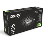 Tenty 405 Pudrasız Nitril Eldiven S Beden Siyah 100'lü 5 Paket