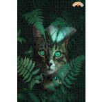 Teona Ahşap 3 Boyutlu Tropikal Doğa Manzara Temalı Çift Katlı Çerçeveli Asılabilir Ahşap Puzzle 1000 PARÇA 50X70