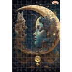 Teona Ahşap 3 Boyutlu Tropikal Doğa Manzara Temalı Çift Katlı Çerçeveli Asılabilir Ahşap Puzzle 150 PARÇA 20X30
