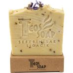 Teos Soap Doğal El Yapımı Lavanta Yağı Sabunu 185GR - Seferihisar Zeytinyağı %90 Daha Yoğun