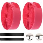 Teotake 2 Set Bisiklet Gidon Bandı Bisiklet Yol Kaymaz Emici Konfor Bandı Kamuflaj (Kırmızı, 2m * 30MM * 3mm) (Yurt Dışından)