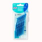 Tepe 6'lı Mavi 0.6 mm Angle Saplı Arayüz Fırçası