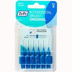 Tepe 6'lı Mavi 0.6 mm Blisterli Arayüz Fırçası