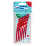 TEPE Angle (ISO boyut 2: 0,5 mm) Kırmızı Açılı Aralıklı Fırça (1 x 6 Adet)