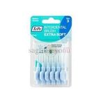 Tepe Blister 6 Adet Ekstra Soft 0.6 mm Mavi Arayüz Fırçası