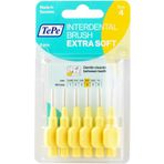 Tepe Blister 6 Adet Extra Soft 0.7 mm Sarı Arayüz Fırçası