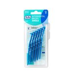 Tepe Interdental Brush Angle 6 Adet Mavi Diş Arayüz Fırçası