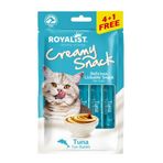 tepepet59 KEDİ ÖDÜL MAMASI ROYALIST CREAMY SNACK - TUNA BALIKLI 75 gr