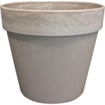 Ter Steege Nayla Gri Plastik Saksı 25X23Cm