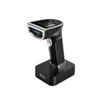 TERA Kablosuz 2D Barkod Okuyucu | Bluetooth + USB + 2.4G | Ekranlı | Şarj Standlı HW0015