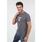 Terapi Men 20K-3400625-1 Baskılı Trend Erkek T-shirt