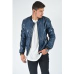 Terapi Men 20K-8100104 Lacivert Erkek Deri Mont